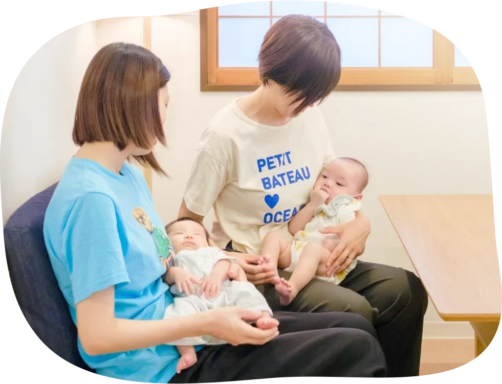 赤ちゃんとの新生活が